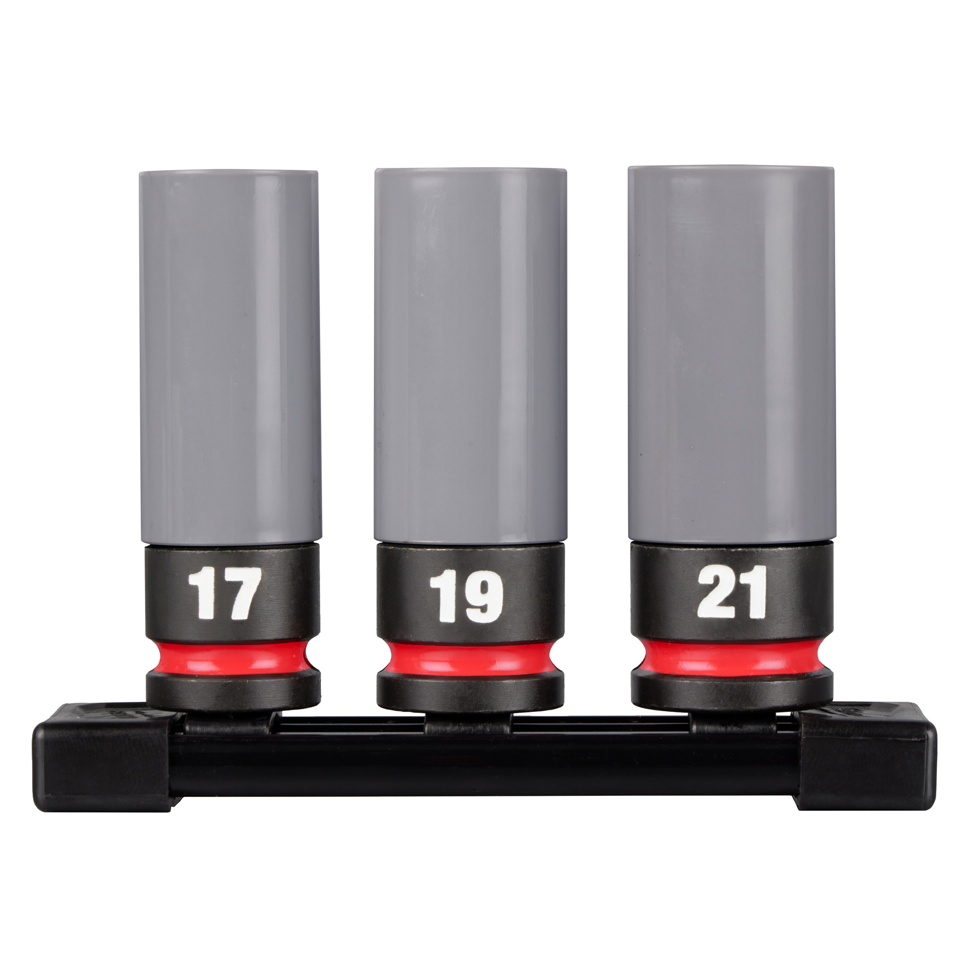 Milwaukee, 1/2 Drive Metric 3PC Lug Nut Wheel Socket Set, Pieces (qty.) 3, Model# 49-66-7830